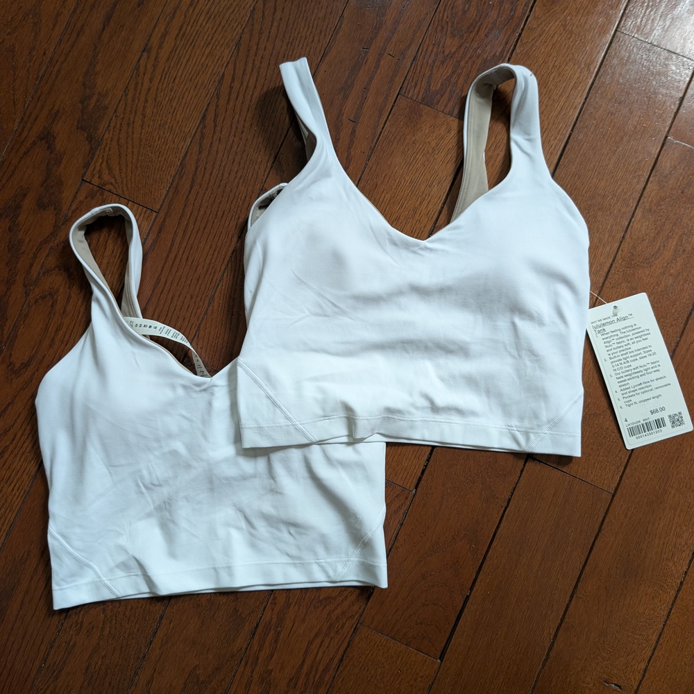 Lululemon Athletica White Align Tank